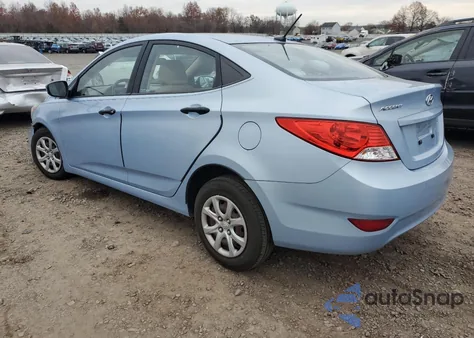 2012 Hyundai Accent Gls z USA, uszkodzony, nr VIN KMHCT4AE1CU052655